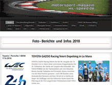 Tablet Screenshot of hil-speed.de